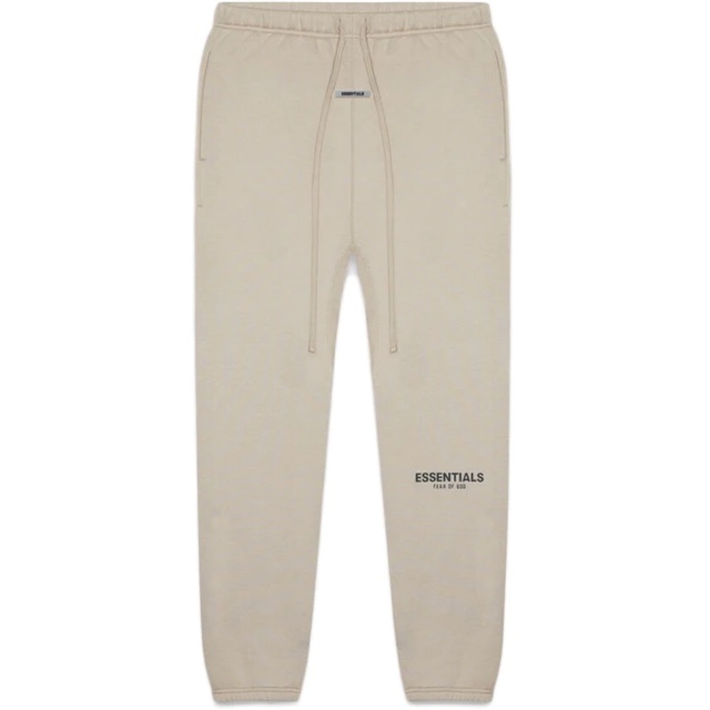 Fear of God ESSENTIALS Sweatpants Olive/Khaki Sz M